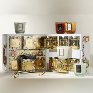 Voluspa candle gift set 12 day advent calendar. Anthropologie